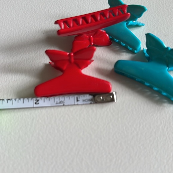 Vintage 90s butterfly Claw Butterfly Clips, Hair Clips, - Picture 6 of 6